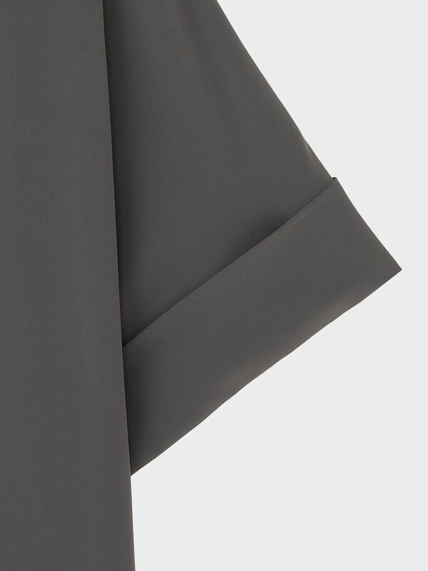 ダブルカフスTブラウス（半袖）