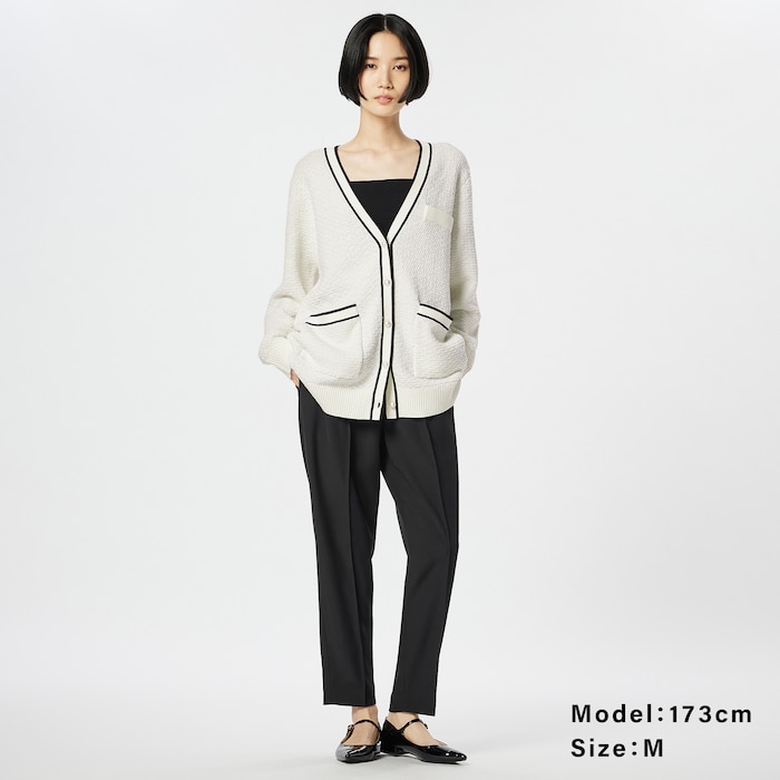 ツイルタックテーパードパンツ