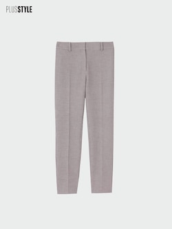 【丈長め】スティックパンツ（ウォームリザーブ）チェック