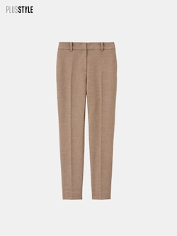 【丈長め】スティックパンツ（ウォームリザーブ）チェック