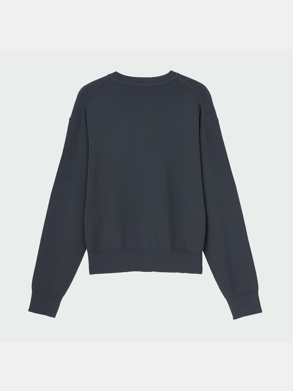 UVカットメタルボタンショートカーディガン（マシンウォッシャブル/UVカット機能）