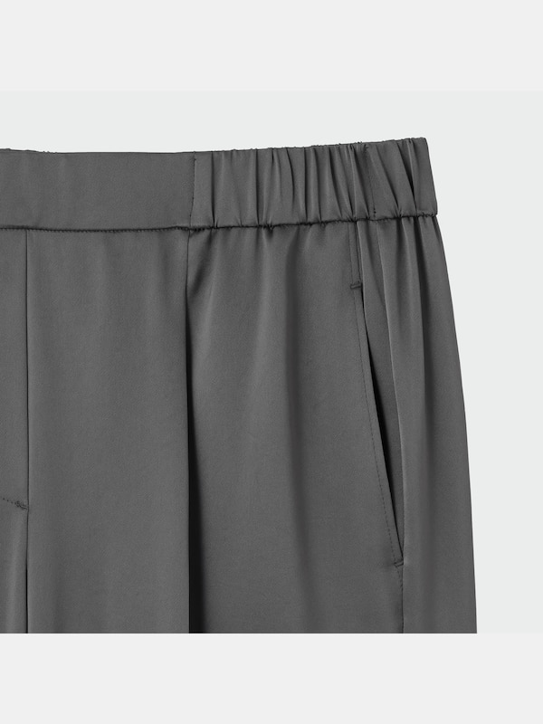 サテンスリムカーゴパンツ