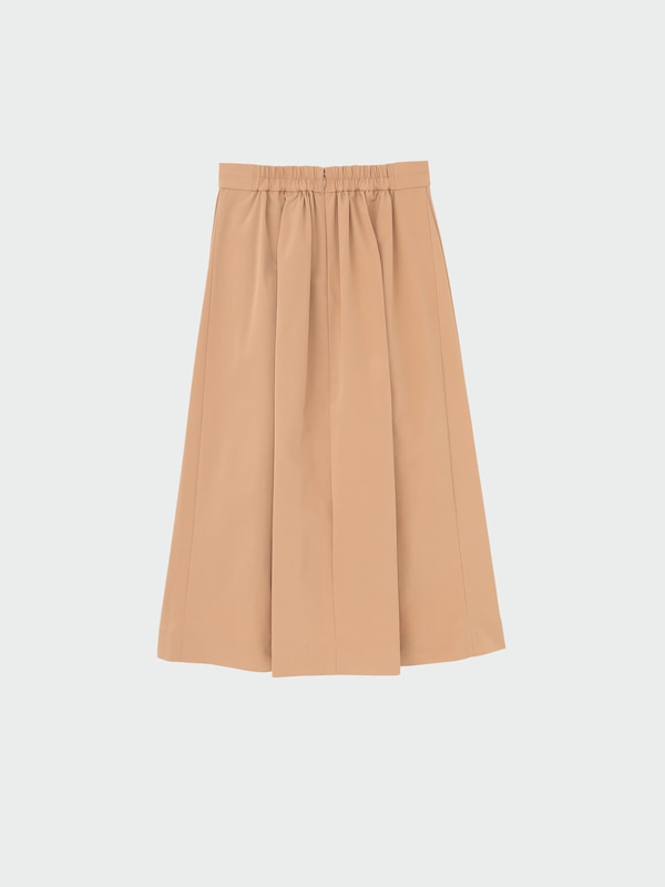 【丈短め】ボリュームフレアスカート