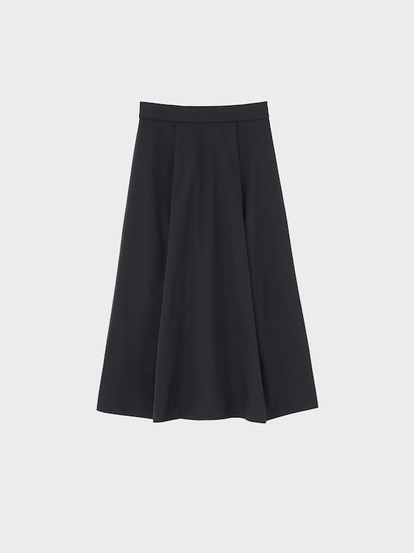 【丈短め】ボリュームフレアスカート