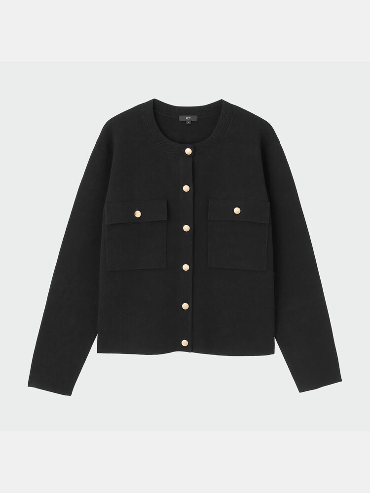 セリーヌ カーディガン サイズXS - 黒 長袖（CELINE（セリーヌ）中古  