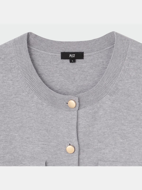 メタルボタンカーディガン （長袖）