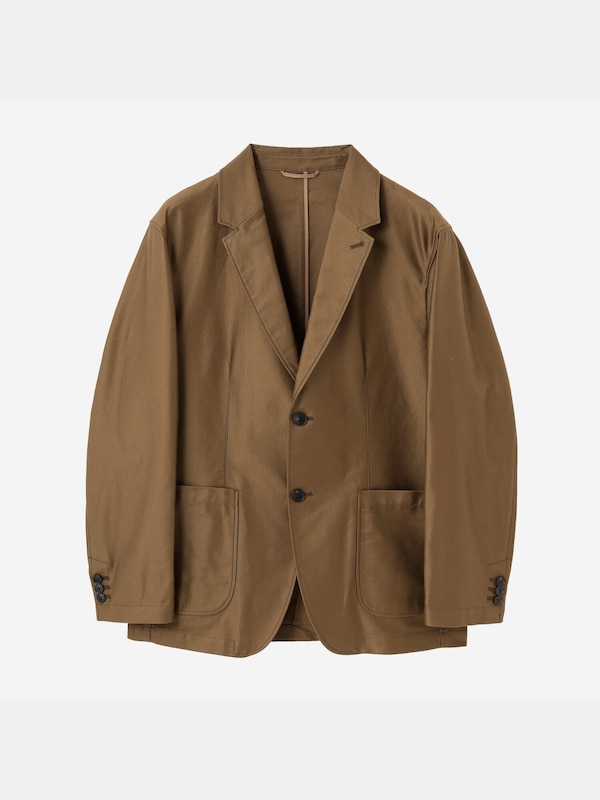 バックサテンジャケット