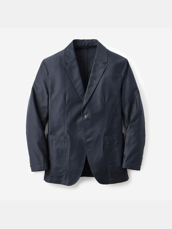 バックサテンジャケット