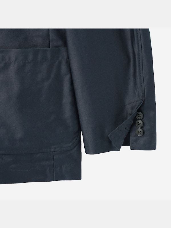 バックサテンジャケット