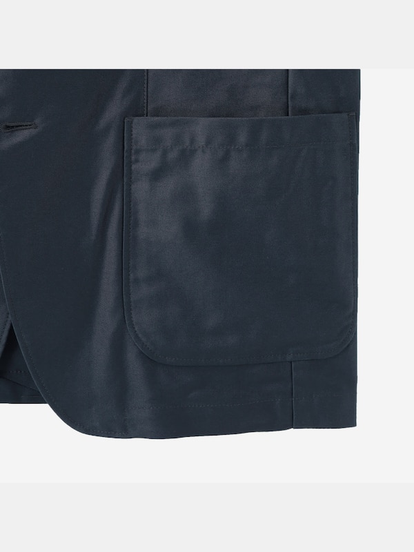 バックサテンジャケット