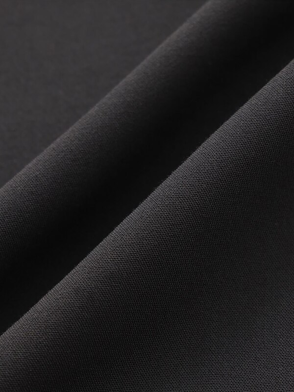 【丈長め】PLUS STYLE ワイドパンツ（ウールブレンドウォームリザーブ ）