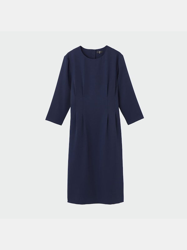 バックパールワンピース（長袖）