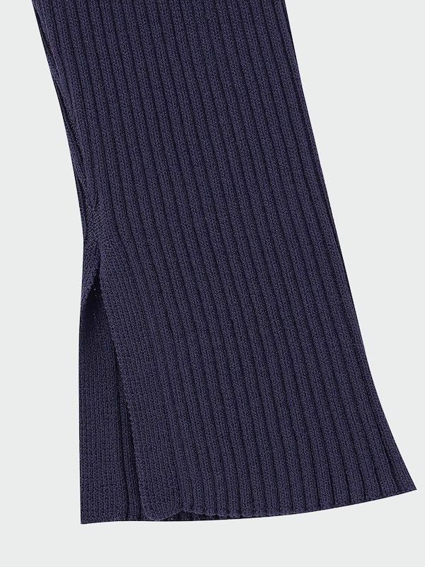 レーヨンナイロンリブニットセーター（長袖）