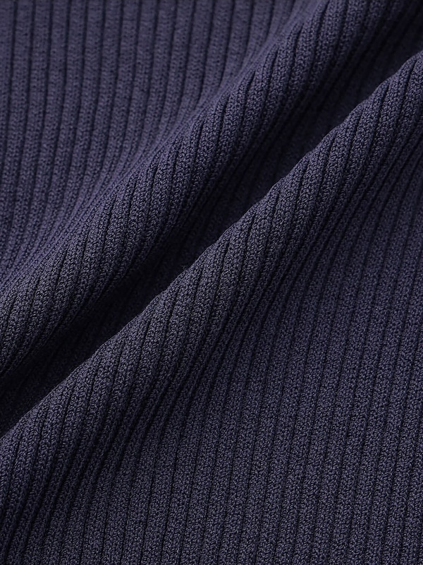 レーヨンナイロンリブニットセーター（長袖）