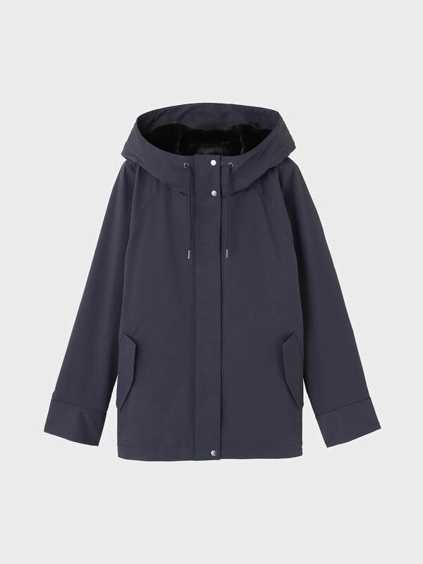 ライナー付きフーデットパーカ（撥水）