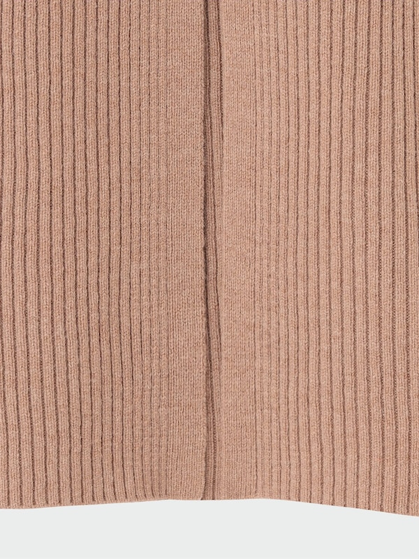 【丈短め】エクストラファインメリノウールミドルゲージニットスカート