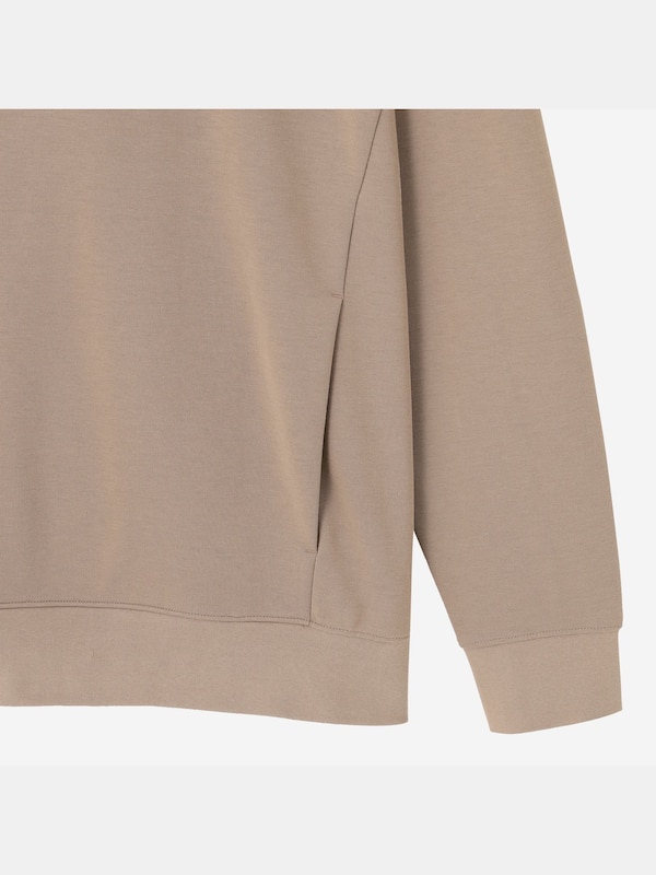 コットンブレンドサイドジッププルパーカ