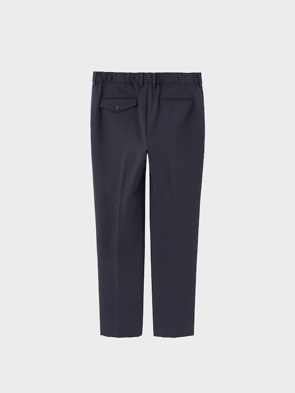 【丈長め】PLUS STYLEパンツ（コットンブレンド）