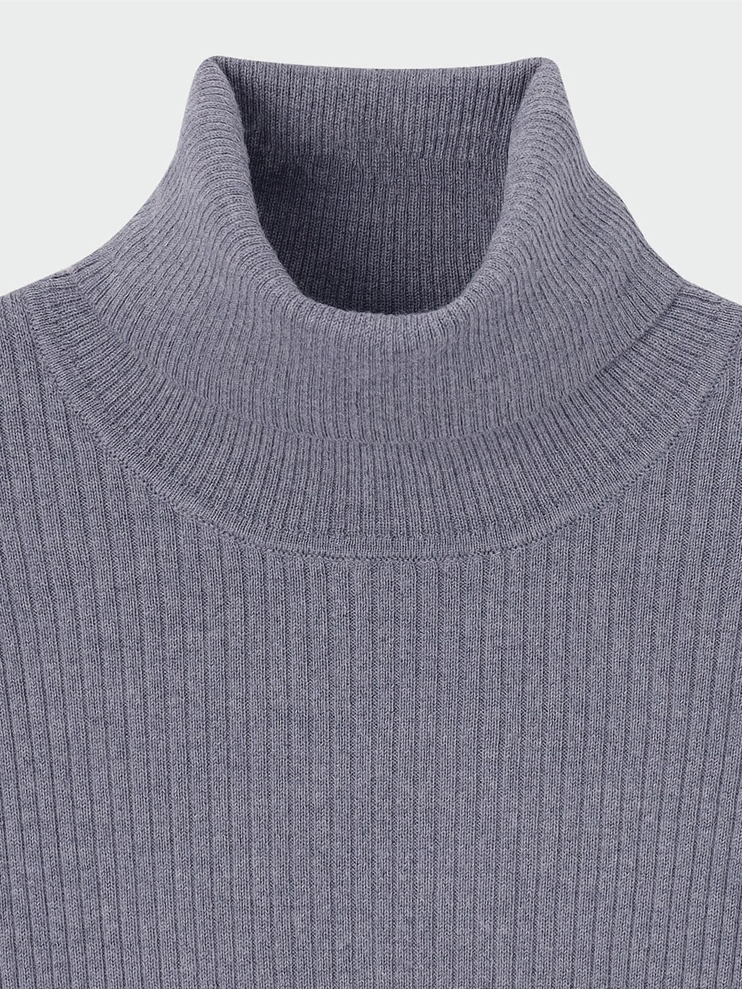 FEDELI エクストラファインメリノウールミドルゲージタートルニット