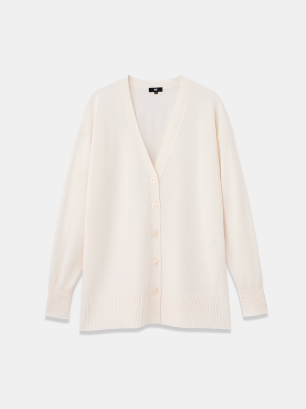 2024年モデル エクストラリラックスファインメリノウールブレンドカーディガン