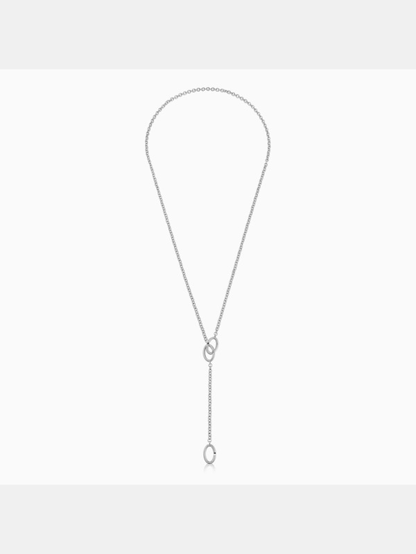 ラリエットチェーンネックレス