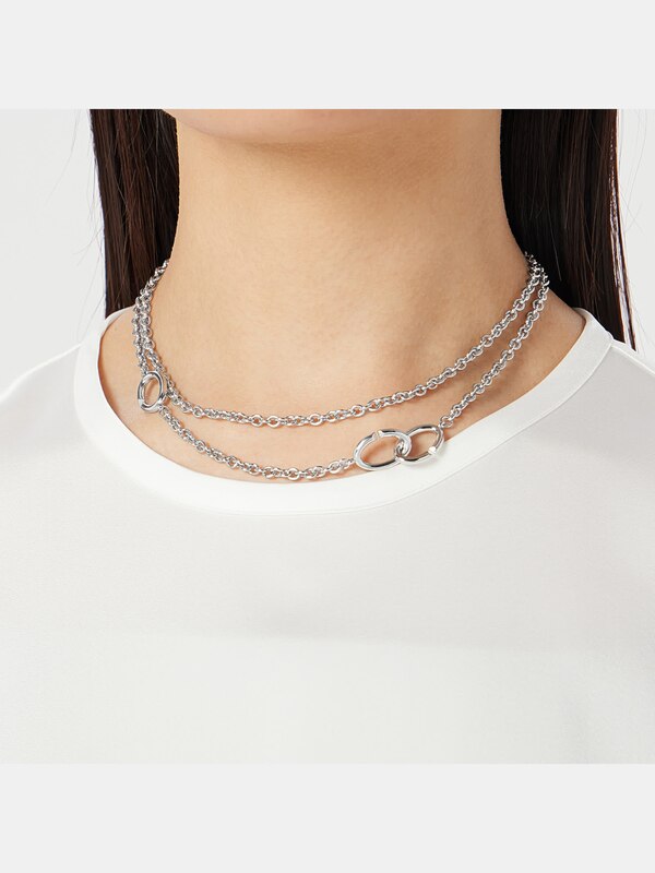 ラリエットチェーンネックレス