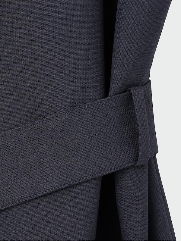 ブラッシュドバック2WAYロングジレ