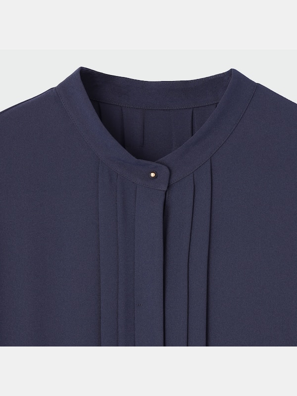 ウエストギャザーワンピース（長袖）