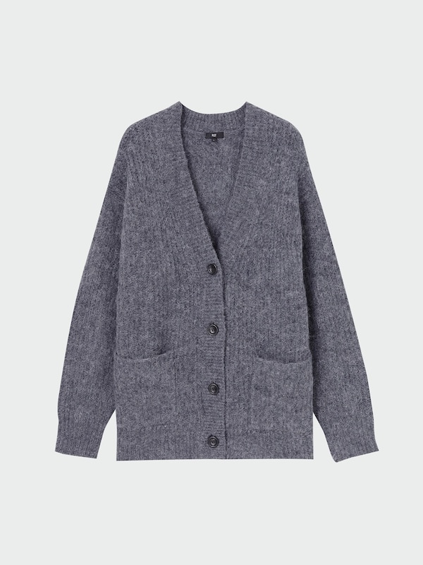 アルパカブレンドカーディガン