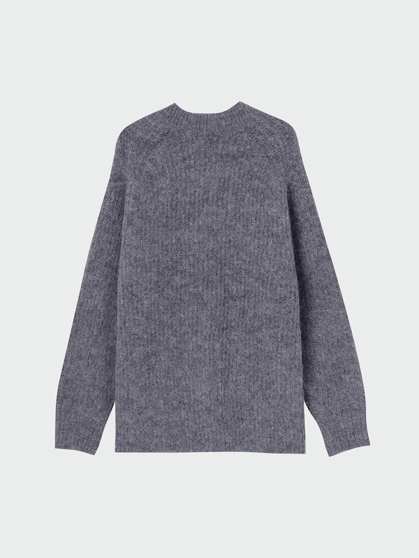 アルパカブレン  ドカーディガン