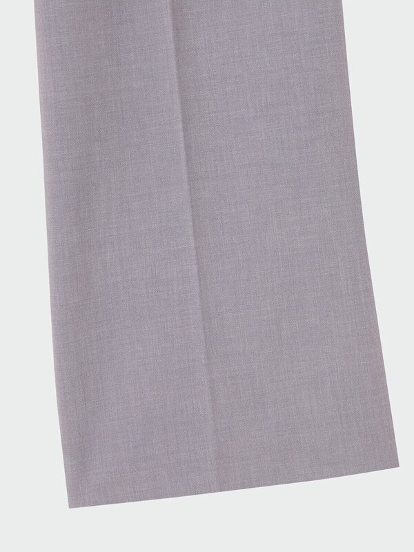 【丈長め】PLUS STYLE ワイドパンツ（ウールブレンドウォームリザーブ）