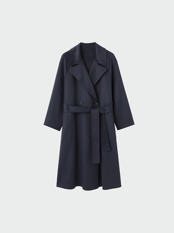 PLST(プラステ)公式 | ウールブレンドリバーロングコート 