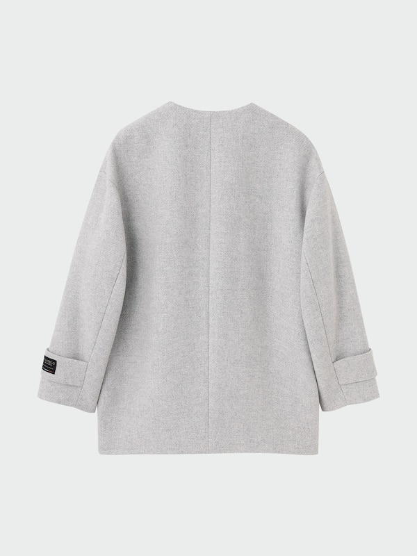 マンテコノーカラーハーフコート