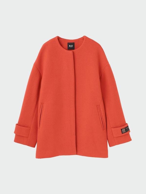 PLST(プラステ)公式 | マンテコノーカラーハーフコート 