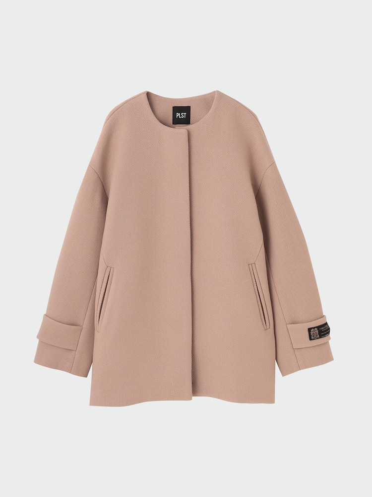 PLST(プラステ)公式 | マンテコノーカラーハーフコート 