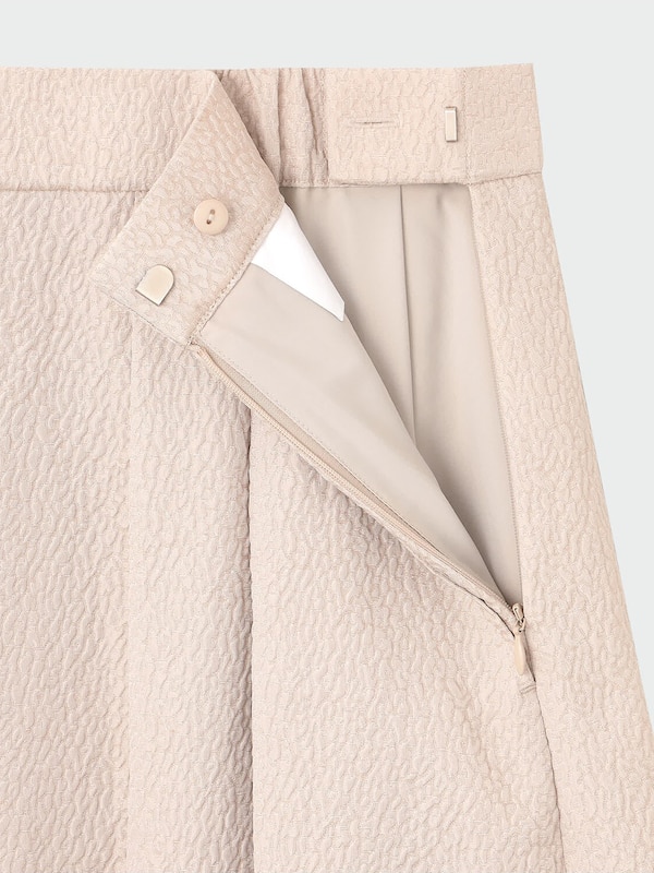 ジャカードフレアスカート