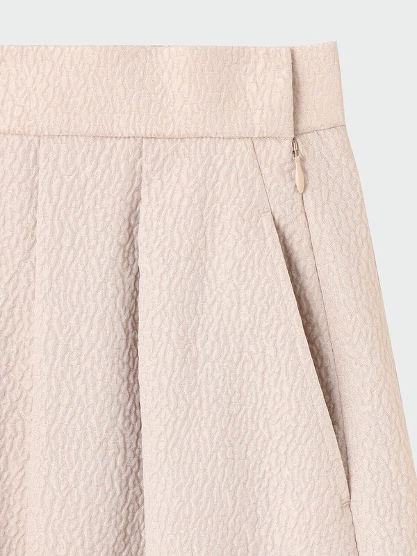 ジャカードフレアスカート