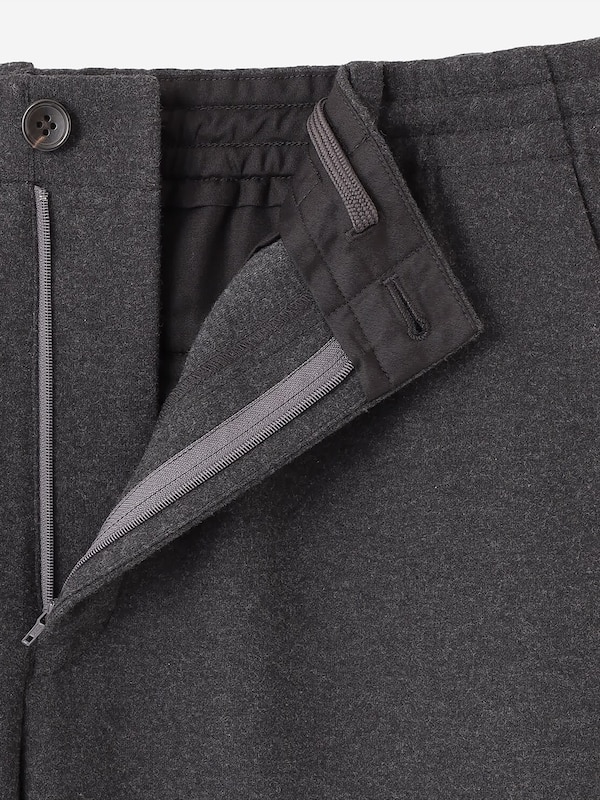 ウォッシャブルジャージーメルトンイージーパンツ