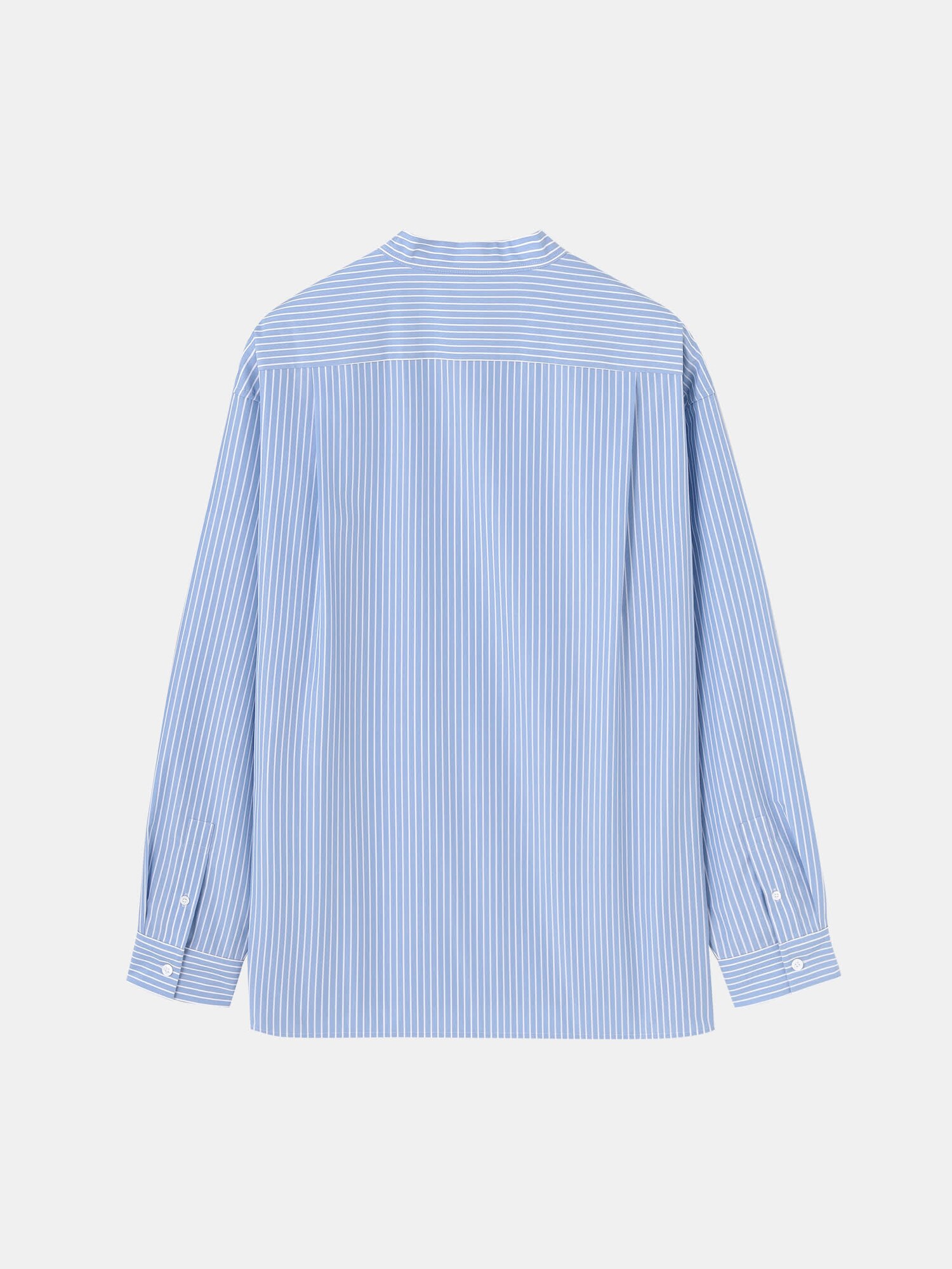 みみすけPLEATSPLEASE 希少なバンドカラーシャツ【サイズ3】【 Pleats Please by Issey Miyake Monthly Colours Short Sleeve
