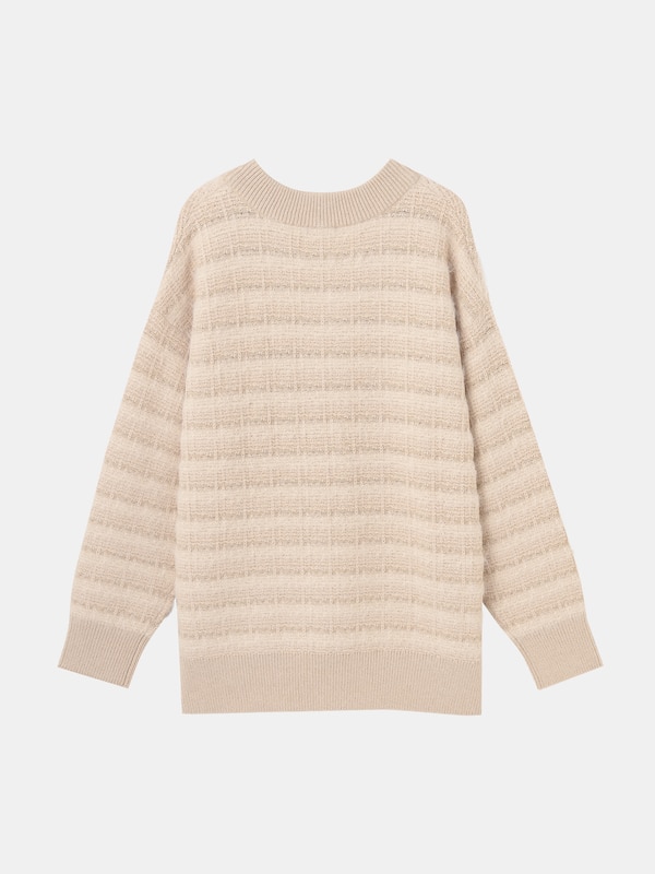 フェザーツイードニットスカートセットアップ（長袖）