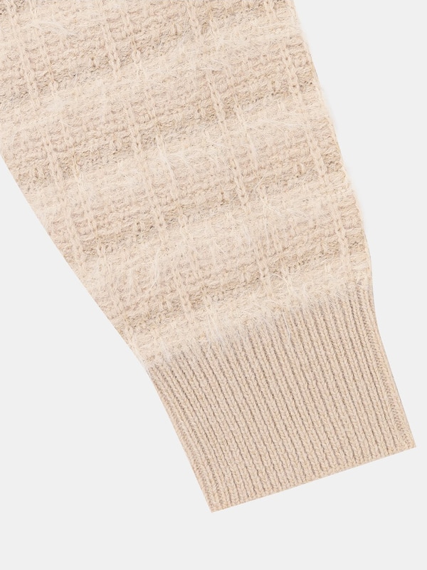 フェザーツイードニットスカートセットアップ（長袖）