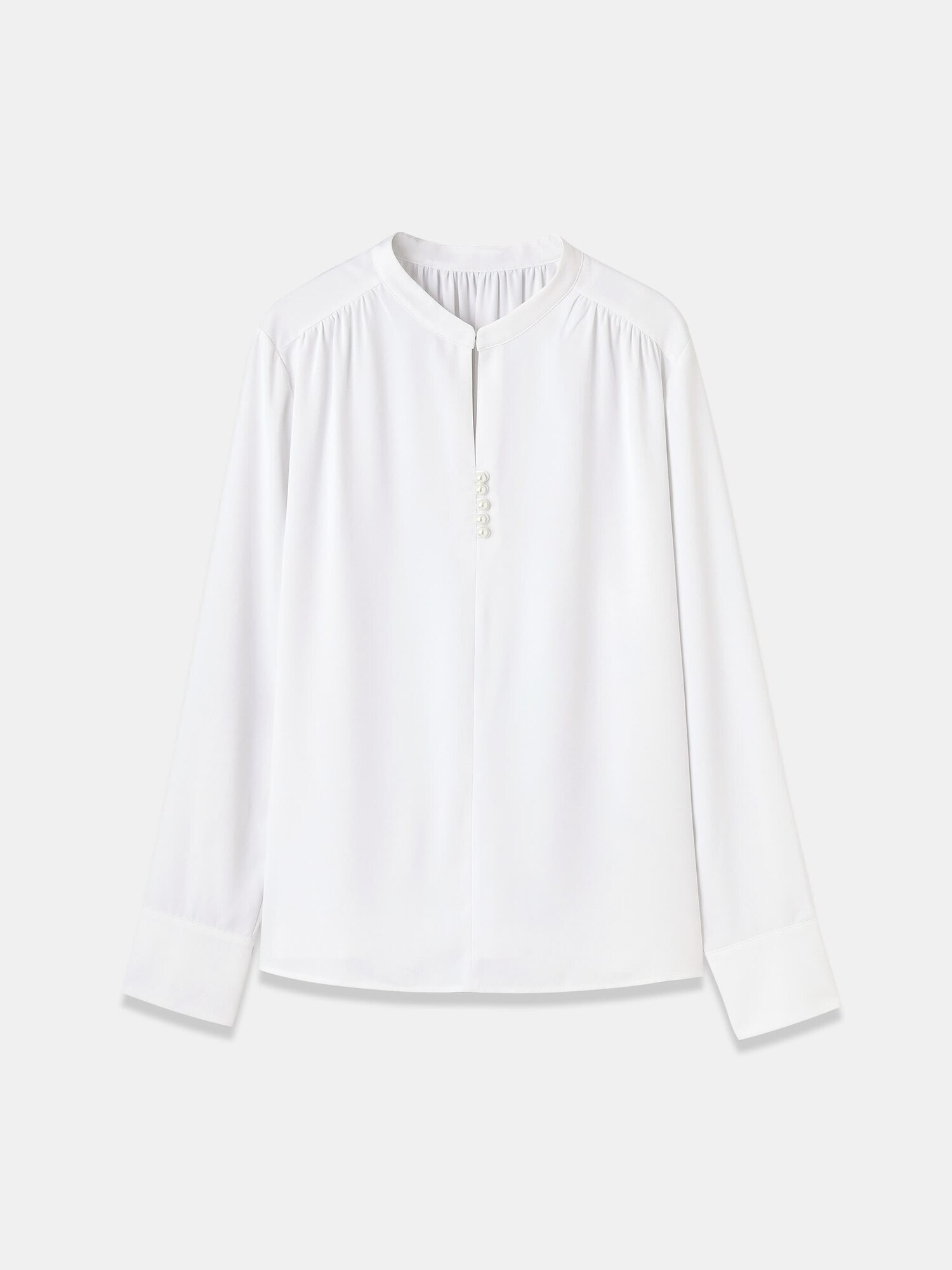 美品⭐︎ フェデラーモデル カットソー S 白 ジャケット 150cmの小柄でもシュッとおしゃれに見える！桃代セオリーを凝縮