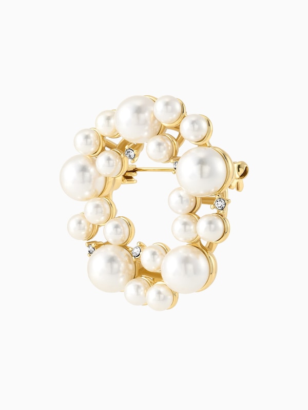 サークルリングブローチ