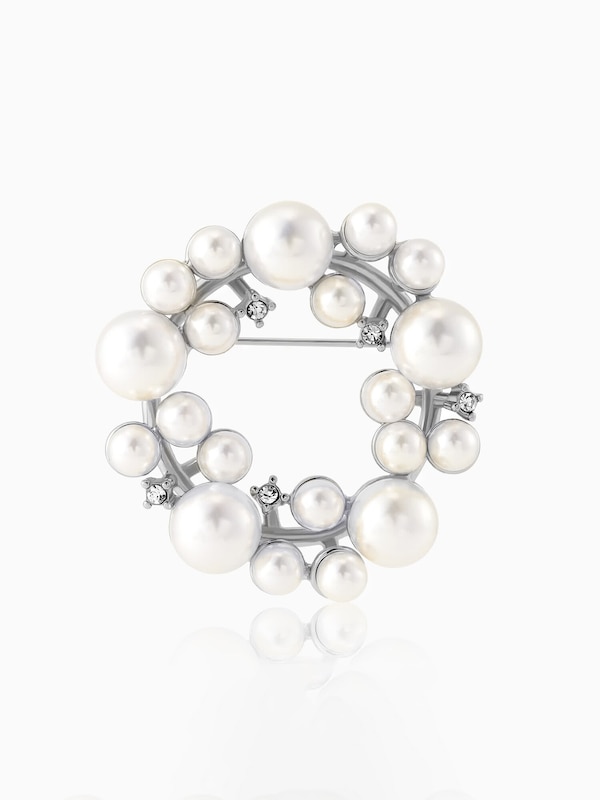 サークルリングブローチ