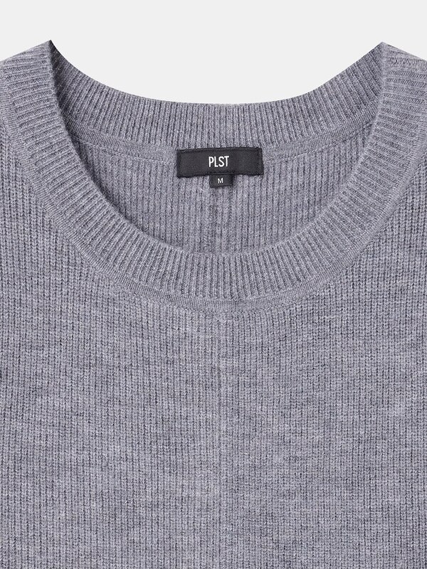 バックパールニットワンピース（長袖）