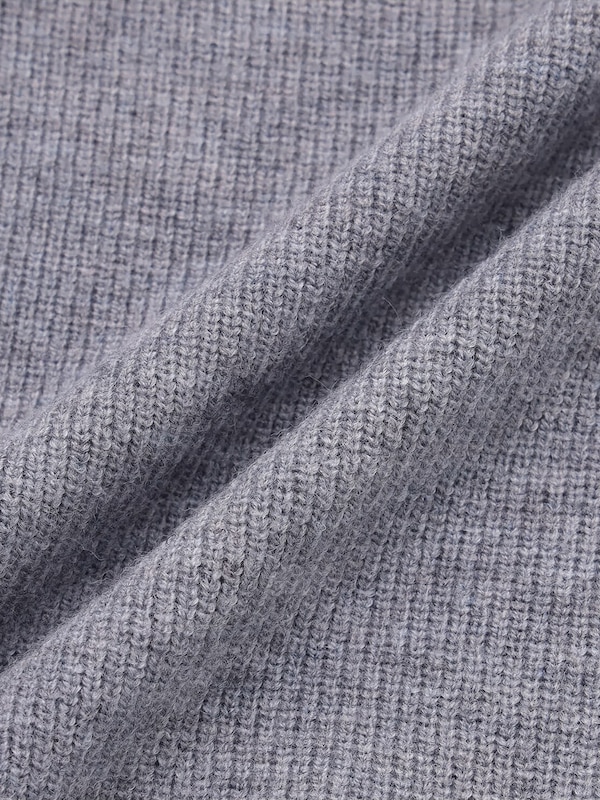 バックパールニットワンピース（長袖）