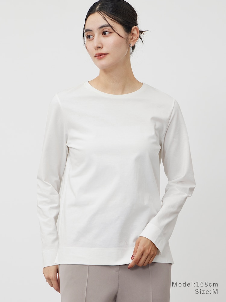 PLST(プラステ)公式 | マルチファンクションクルーネックTシャツ（長袖） 