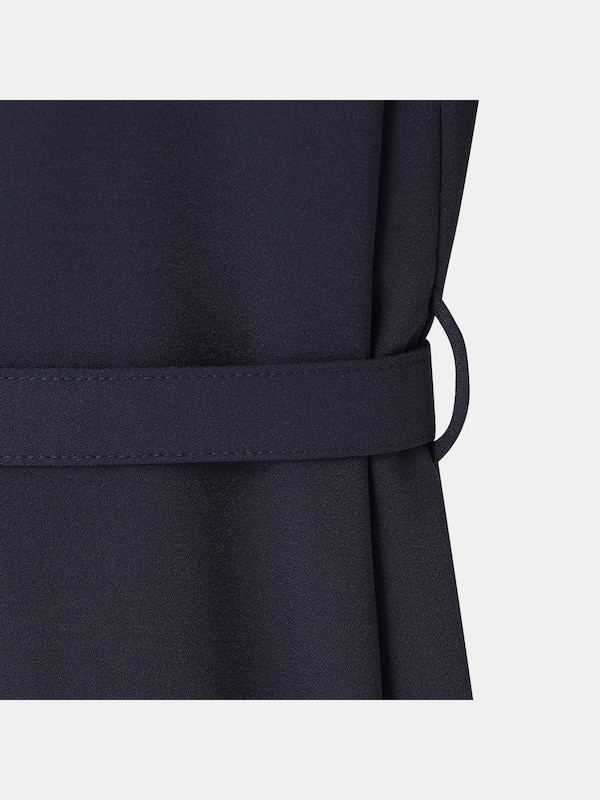 ジョーゼットプリーツワンピース（長袖）