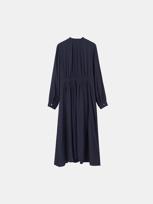 ギャザーワンピース（長袖）