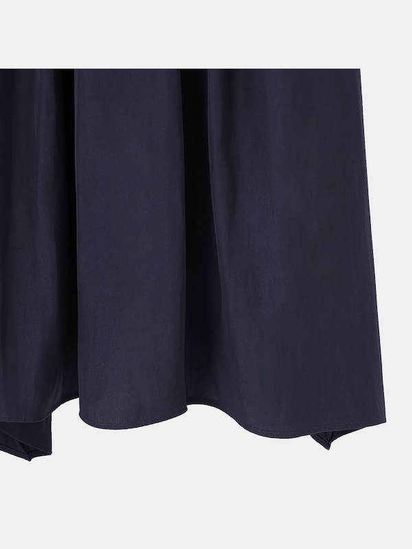 ギャザーワンピース（長袖）